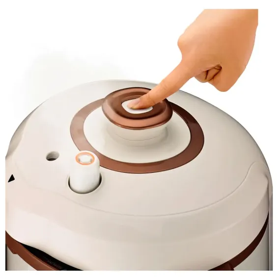 МУЛЬТИВАРКА-СКОРОВАРКА MOULINEX FASTCOOKER CE501132, КОРИЧНЕВЫЙ | БЕЛЫЙ