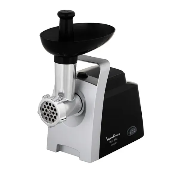 МЯСОРУБКА MOULINEX HV1 ME106832, НЕРЖАВЕЮЩАЯ СТАЛЬ | ЧЁРНЫЙ