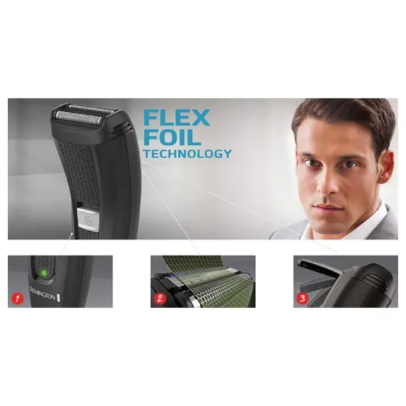 ЭЛЕКТРОБРИТВА МУЖСКАЯ REMINGTON F2 FOIL, ЧЁРНЫЙ