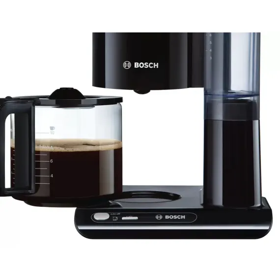 КАПЕЛЬНАЯ КОФЕВАРКА BOSCH STYLINE TKA8013, 1100ВТ, ЧЁРНЫЙ