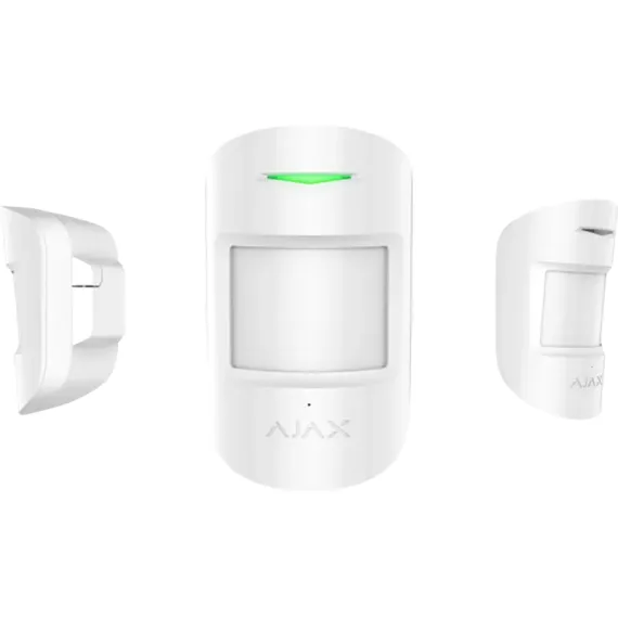 ДАТЧИК ДВИЖЕНИЯ И РАЗБИТИЯ СТЕКЛА AJAX COMBIPROTECT, БЕЛЫЙ