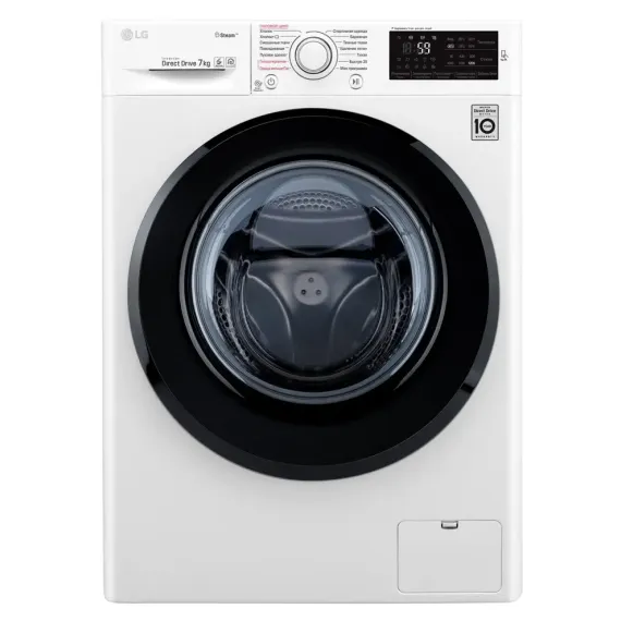 СТИРАЛЬНАЯ МАШИНА LG F2M5HS6W, 7КГ, БЕЛЫЙ