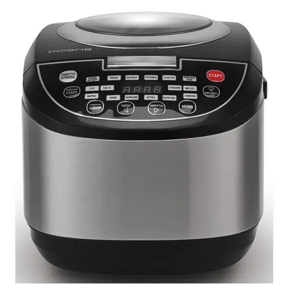 МУЛЬТИВАРКА POLARIS PMC0582ADG, ЧЕРНЫЙ/ НЕРЖАВЕЮЩАЯ СТАЛЬ