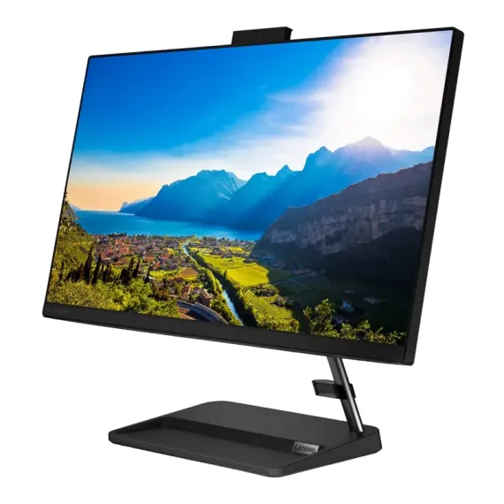 МОНОБЛОК LENOVO IDEACENTRE AIO 3 24ALC6, 23,8", AMD RYZEN 5 7430U, 8ГБ/512ГБ, БЕЗ ОС, ЧЁРНЫЙ