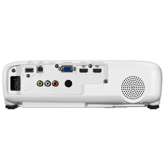 PROJECTOR EPSON EB-U05; LCD, WUXGA, 3400LUM, 15000:1, 1.2X ZOOM, WHITE