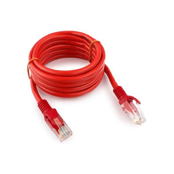 UTP CAT.5E PATCH CORD, 2M, RED
