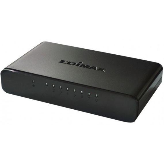 КОММУТАТОР EDIMAX ES-3308P / 8 PORT / 100MB / RJ45 / PLASTIC