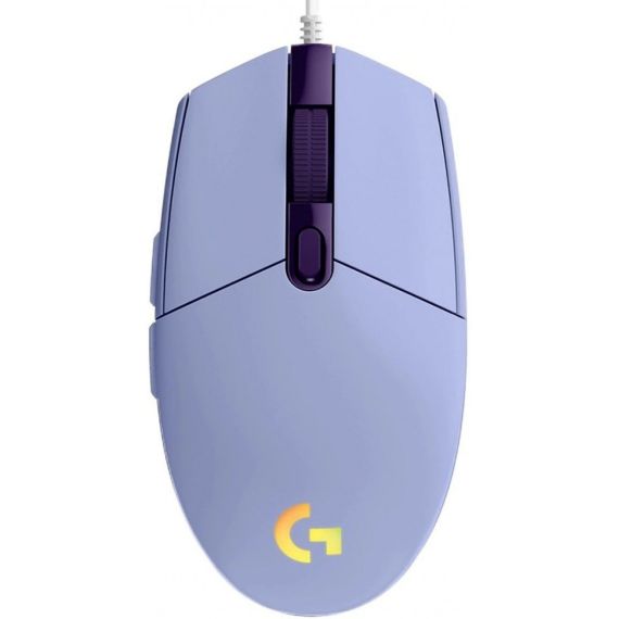 LOGITECH GAMING MOUSE G102 LIGHTSYNC - LILAC - USB - EER - G102 LIGHTSYNC