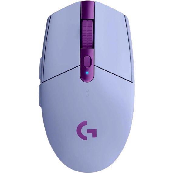 LOGITECH GAMING MOUSE G305 LIGHTSPEED WIRELESS GAMING MOUSE - LILAC - 2.4GHZ/BT - EER2 - G305