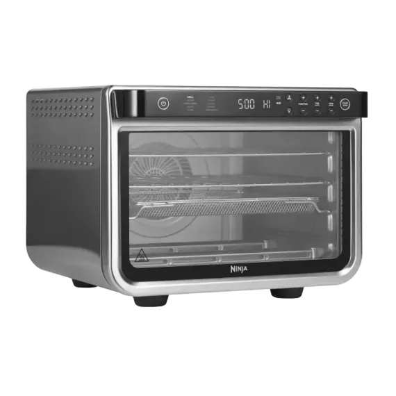 ЭЛЕКТРОПЕЧЬ NINJA DT200EU, ЧЁРНЫЙ | СЕРЕБРИСТЫЙ