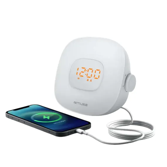 ПОРТАТИВНОЕ РАДИО MUSE ML-198 CR, БЕЛЫЙ