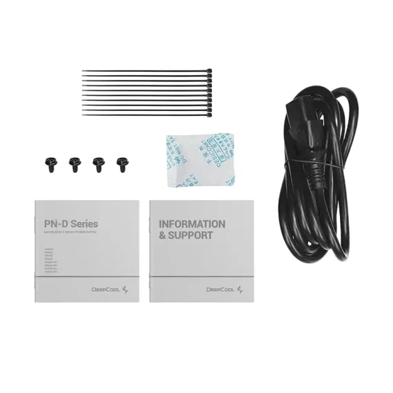 БЛОК ПИТАНИЯ ДЛЯ КОМПЬЮТЕРОВ DEEPCOOL PN750D, 750ВТ, ATX, НЕМОДУЛЬНЫЙ