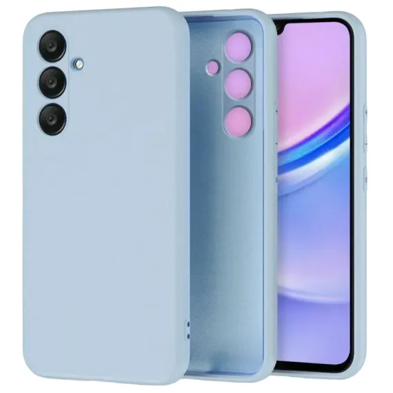 ЧЕХОЛ XCOVER SAMSUNG GALAXY A25 - SOFT TOUCH, ГОЛУБОЙ