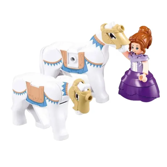 КОНСТРУКТОР SLUBAN КАРЕТА ИЗ ТЫКВЫ B1176, 6+