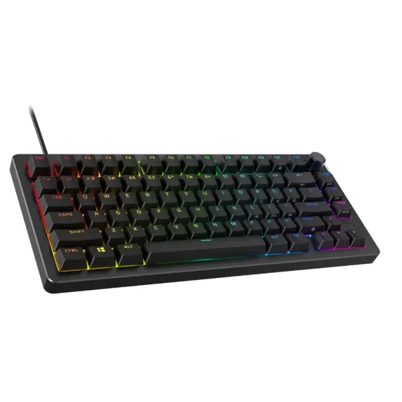 КЛАВИАТУРА HYPERX ALLOY RISE 75, ПРОВОДНОЕ, ЧЁРНЫЙ