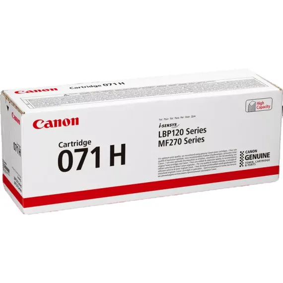 ЛАЗЕРНЫЙ КАРТРИДЖ CANON CRG 071H, ЧЁРНЫЙ