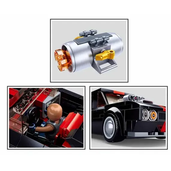 КОНСТРУКТОР SLUBAN ГОНОЧНЫЙ АВТОМОБИЛЬ B1085, 6+