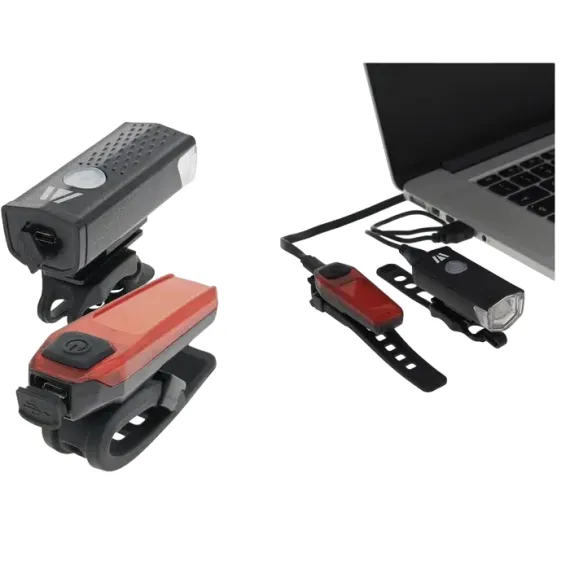 ПЕРЕДНИЙ ФОНАРЬ NEWURBAN NEWMLIGHTKITUSBK, ПЕРЕЗАРЯЖАЕМЫЙ, ЧЕРНЫЙ