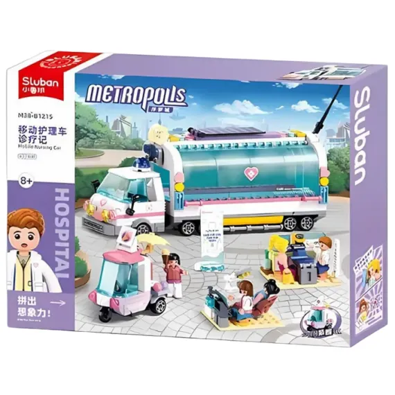 КОНСТРУКТОР SLUBAN B1215, 8+