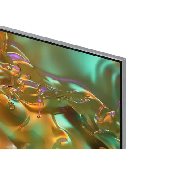 55" QLED SMART ТЕЛЕВИЗОР SAMSUNG QE55Q80DAUXUA, 3840X2160 4K UHD, TIZEN 8.0, СЕРЕБРИСТЫЙ