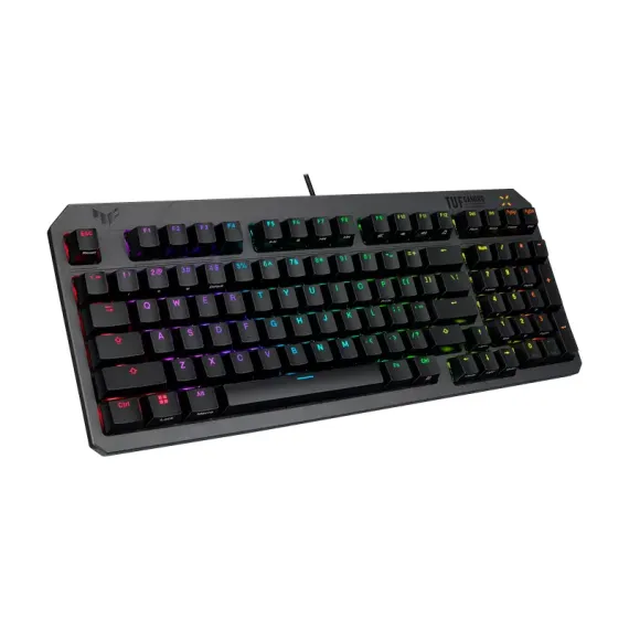 КЛАВИАТУРА ASUS TUF GAMING K3 GEN II, ПРОВОДНОЕ, ЧЁРНЫЙ