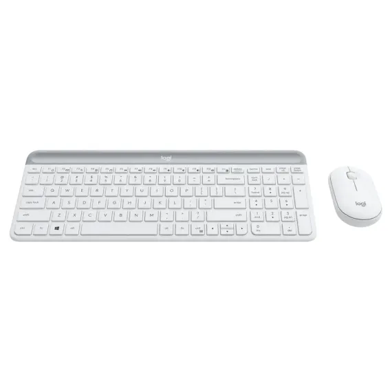 КЛАВИАТУРА И МЫШЬ LOGITECH MK470, БЕСПРОВОДНОЕ, БЕЛЫЙ