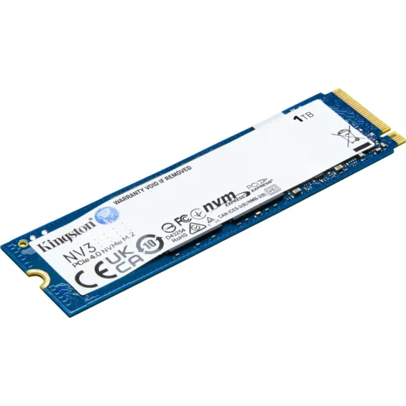 НАКОПИТЕЛЬ SSD KINGSTON NV3, 1024ГБ, SNV3S/1000G
