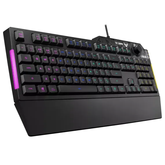 КЛАВИАТУРА ASUS TUF GAMING K1, ПРОВОДНОЕ, ЧЁРНЫЙ