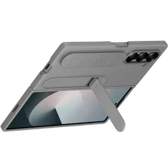 ЧЕХОЛ SAMSUNG SILICONE COVER GALAXY FOLD 6, СЕРЫЙ