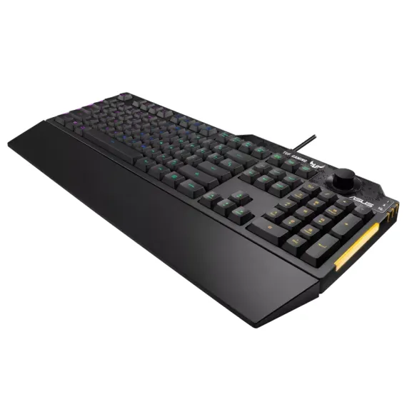 КЛАВИАТУРА ASUS TUF GAMING K1, ПРОВОДНОЕ, ЧЁРНЫЙ