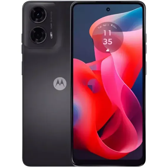 СМАРТФОН MOTOROLA MOTO G24, 4ГБ/128ГБ, MATTE CHARCOAL