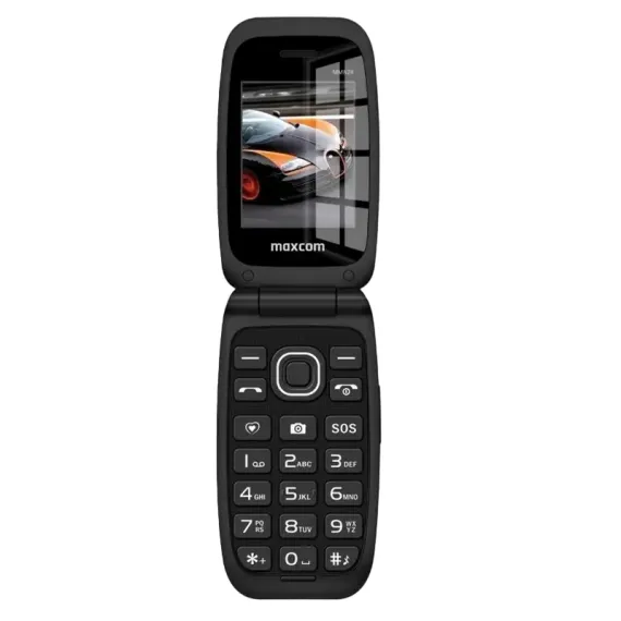 МОБИЛЬНЫЙ ТЕЛЕФОН MAXCOM MM828, ЧЁРНЫЙ