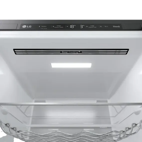 ХОЛОДИЛЬНИК LG GBB72TW9DQ, DOORCOOLING+, БЕЛЫЙ | ЧЕРНЫЙ