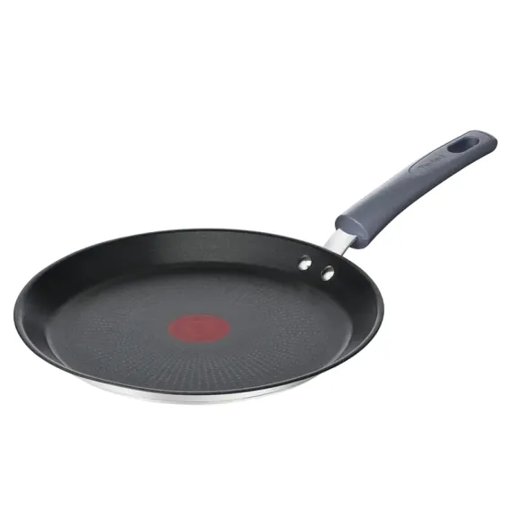 БЛИННАЯ СКОВОРОДА TEFAL G7313855, 25СМ, СЕРЕБРИСТЫЙ | ЧЕРНЫЙ