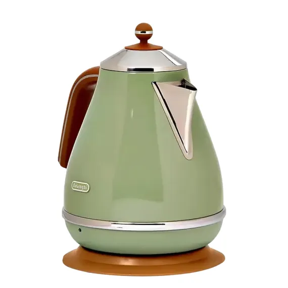 ЭЛЕКТРОЧАЙНИК DELONGHI KBOV 2001 GR, ЗЕЛЕНЫЙ
