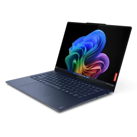 НОУТБУК 14,5" LENOVO YOGA SLIM 7 14Q8X9, COSMIC BLUE, QALCOMM SNAPDRAGON X ELITE X1E-78-100, 32ГБ/1024ГБ, WINDOWS 11 HOME