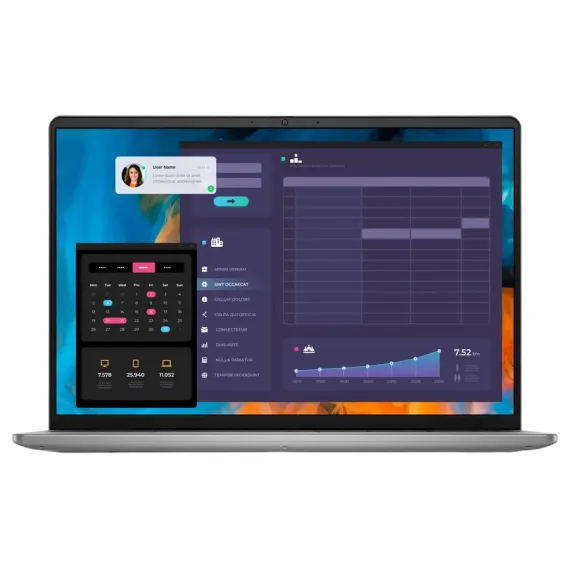 НОУТБУК ДЛЯ БИЗНЕСА 16" DELL VOSTRO 5640, ТИТАНОВО-СЕРЫЙ, INTEL CORE 7 150U, 16ГБ/1024ГБ, WINDOWS 11 PRO