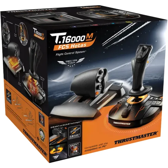 ИГРОВОЙ ДЖОЙСТИК THRUSTMASTER T.16000M FCS HOTAS, ЧЁРНЫЙ