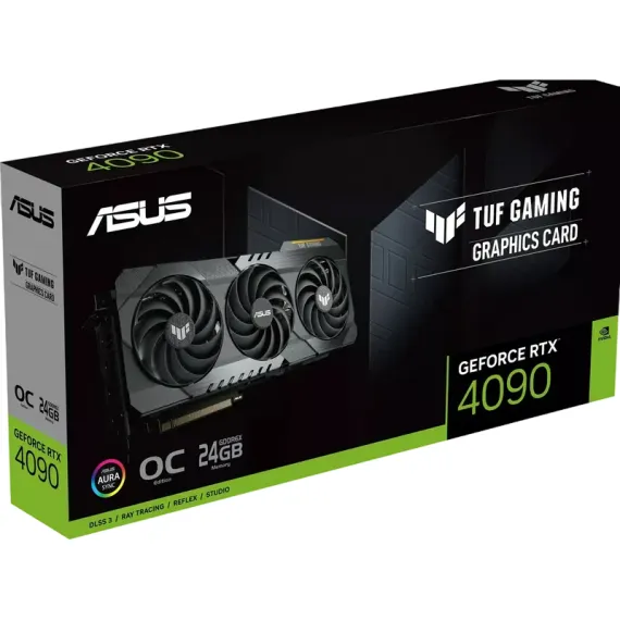 ВИДЕОКАРТА ASUS TUF-RTX4090-O24G-OG-GAMING, 24 ГБ GDDR6X 138БИТ (TUF-RTX4090-O24G-OG-GAMING)