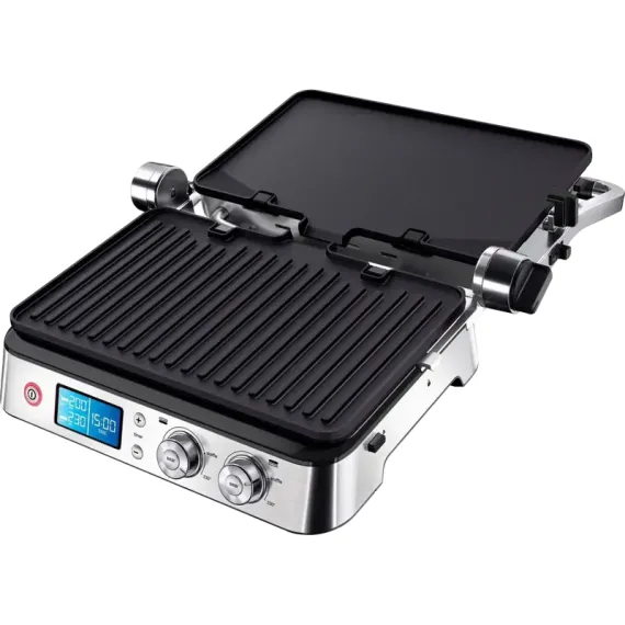 ЭЛЕКТРИЧЕСКИЙ ГРИЛЬ BRAUN CG 9043, 2000ВТ, НЕРЖАВЕЮЩАЯ СТАЛЬ