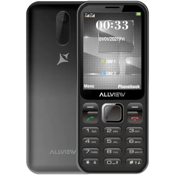 МОБИЛЬНЫЙ ТЕЛЕФОН ALLVIEW M20 LUNA, СЕРЫЙ
