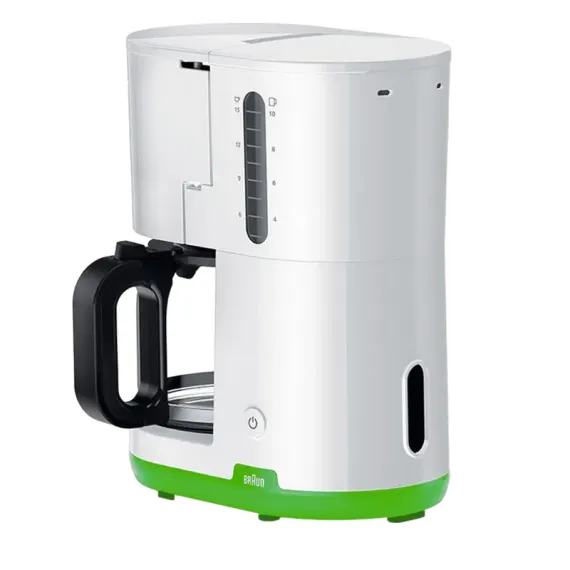 КАПЕЛЬНАЯ КОФЕВАРКА BRAUN KF1100 GR, 1000ВТ, БЕЛЫЙ