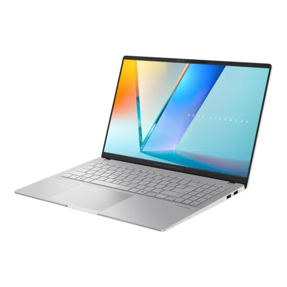 НОУТБУК 15,6" ASUS VIVOBOOK S 15 OLED S5507QA, COOL SILVER, QALCOMM SNAPDRAGON X PLUS X1P-42-100, 16ГБ/1024ГБ, WINDOWS 11 HOME