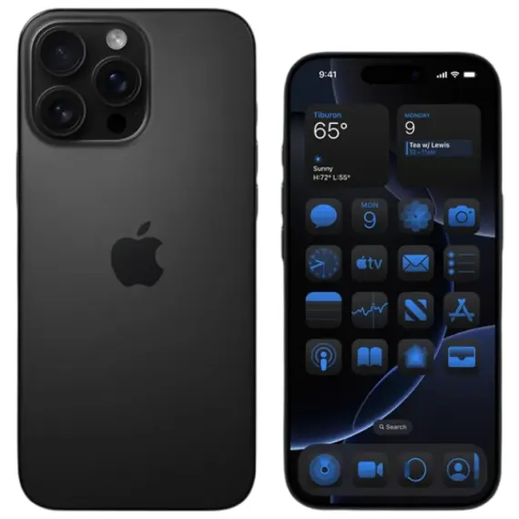 СМАРТФОН APPLE IPHONE 16 PRO MAX, 256ГБ, BLACK TITANIUM