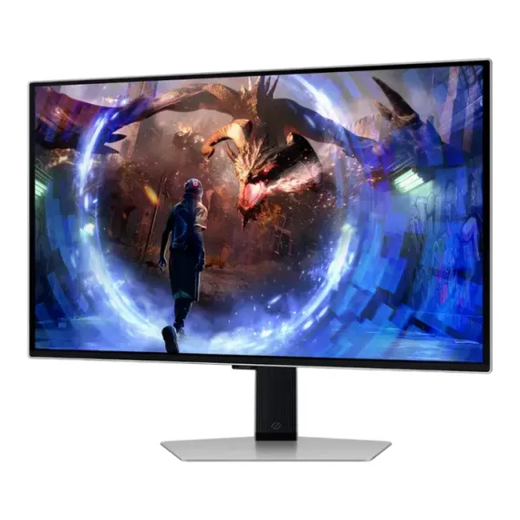 27" ИГРОВОЙ МОНИТОР SAMSUNG S27DG600, OLED 2560X1440 WQHD, ЧЁРНЫЙ | СЕРЕБРИСТЫЙ