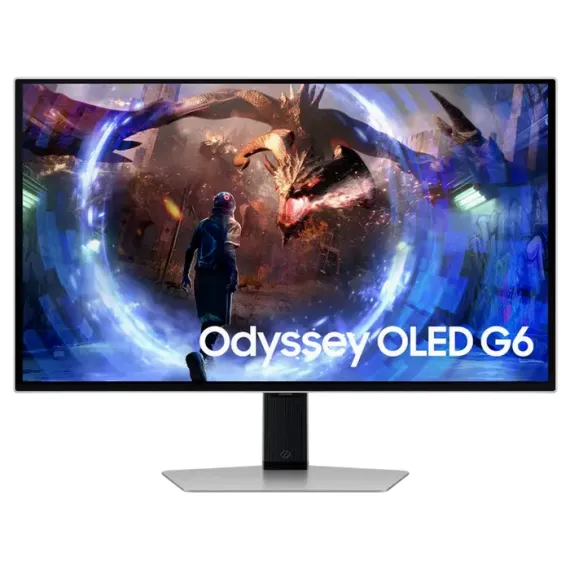 27" ИГРОВОЙ МОНИТОР SAMSUNG S27DG600, OLED 2560X1440 WQHD, ЧЁРНЫЙ | СЕРЕБРИСТЫЙ