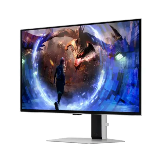 27" ИГРОВОЙ МОНИТОР SAMSUNG S27DG600, OLED 2560X1440 WQHD, ЧЁРНЫЙ | СЕРЕБРИСТЫЙ