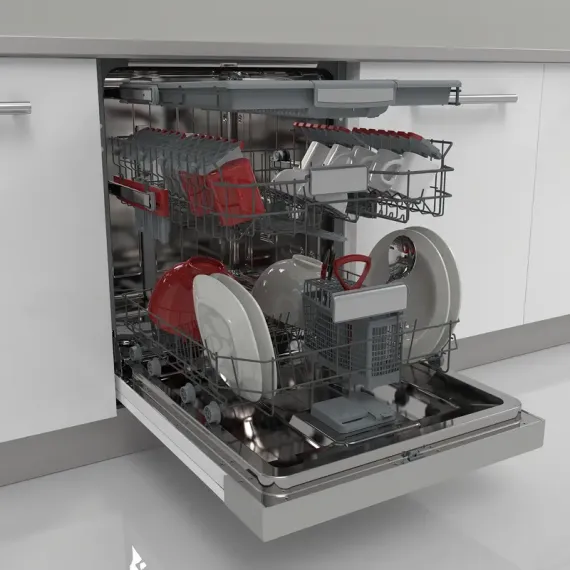 ПОСУДОМОЕЧНАЯ МАШИНА SHARP QWNA24S42DIEU, НЕРЖАВЕЮЩАЯ СТАЛЬ