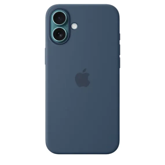 ЧЕХОЛ APPLE IPHONE16 PLUS SILICONE CASE WITH MAGSAFE, DENIM
