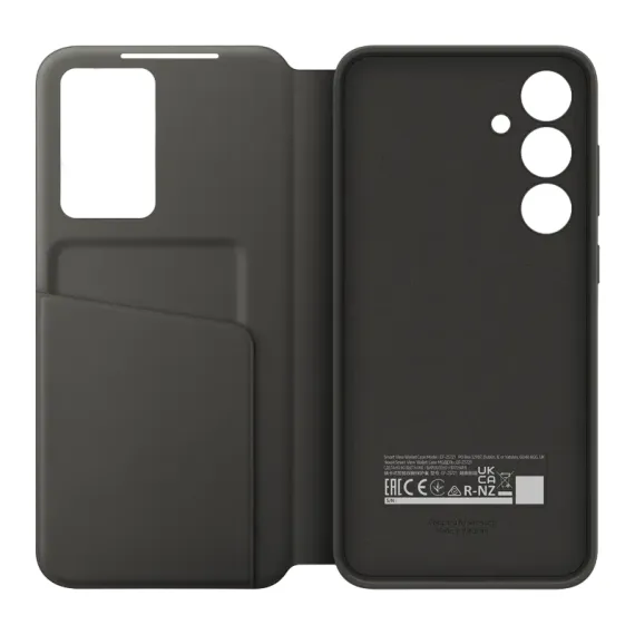 ЧЕХОЛ КНИЖКА SAMSUNG SMART VIEW WALLET FOR GALAXY S24 FE, ЧЁРНЫЙ